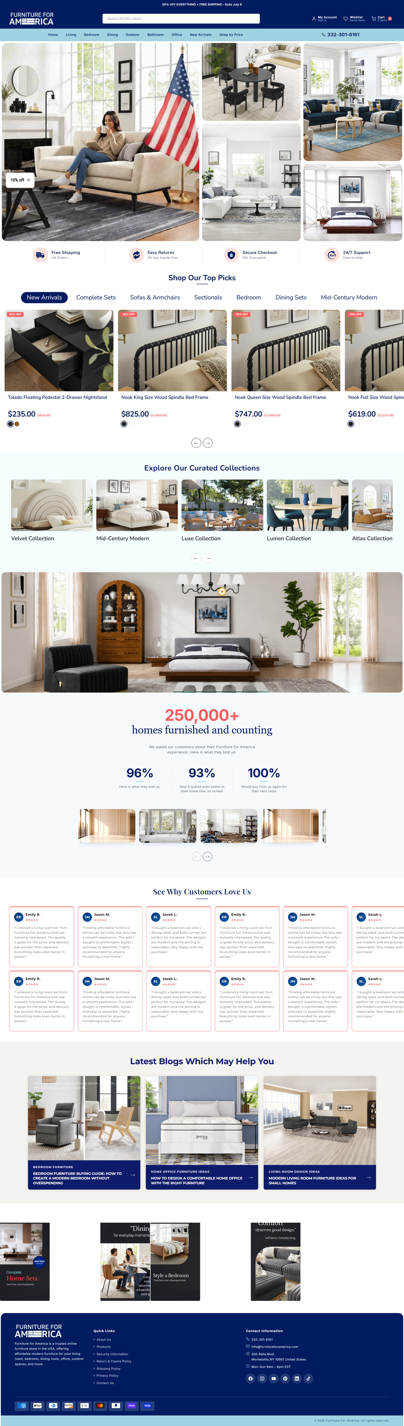 Furniture For America project preview